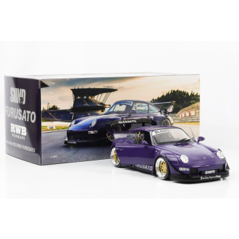Porsche 911 (993) RWB Rauh-Welt Furusato - skala 1:18 - WERK83